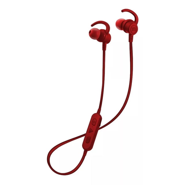 Audifonos Bluetooth Manos Libres Maxell Bt-100 Puebla Color Rojo