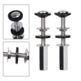 thumbnail image 2 of 2 Pcs Kit de Boulons de Toilette, Universel Robuste en Acier Inoxydable avec Extra, 2 of 9