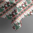 thumbnail image 5 of Multicolor Christmas Tree Pattern Square Tablecloth,Waterproof Square Table Cover,Wipeable Spillproof Washable Table Cover for Home Kitchen Party Decor 42"X42"(107x107cm), 5 of 6