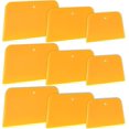 thumbnail image 1 of Auto Body Filler Applicators, 9-Pack Reusable Plastic Applicator Tools for Auto Body Applications, Fillers, Glazes, Caulks, and Repairs.,Yellow, 1 of 6
