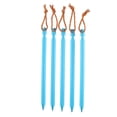 thumbnail image 2 of Clavijas de Carpa Baoblaze aleación de aluminio 5 piezas Estacas con cuerda azul, 2 of 8