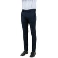 thumbnail image 3 of Mens Knitted Dress Pants, Solid Textured Open Bottom Trousers For Graduations, Prom, Weddings, Etc, 3 of 5