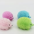 thumbnail image 6 of Sensory Squeeze Toys, Squeeze Toys Squeeze, 5 in Round, Puffer Hedgehog, Glowing Accent, Light Green, Tactile Sensory Toys, Squeeze Toys for Relaxation, 1 Pc, 6 of 6