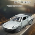 thumbnail image 2 of Coche de juguete Porsche 911 a escala 1/36, modelo de aleación fundido a presión, carreras Retro con escala extraíble, modelo de coche de juguete para niño, colección de regalos,Green, 2 of 6