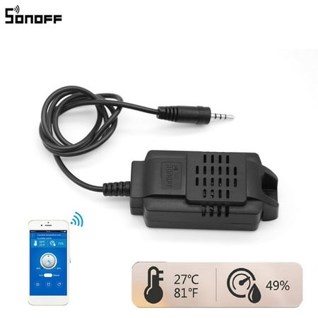 SONOFF® TH16 DIY 16A 3500W Smart Home WIFI Temperature Humidity Thermostat Module APP Remote Control Switch Socket With Si7021 Temperature Humidity Sensor