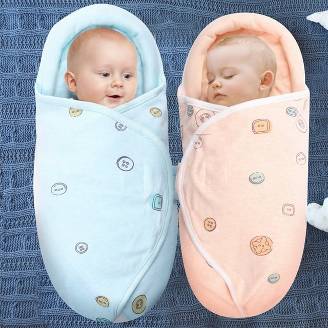 1pc Newborn Infant Baby Sleeping Bags Soft Cotton Swaddle Wrap Blanket Protective Sleeping Bag 30*60cm