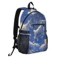 thumbnail image 2 of JIALIOU 14" Laptop Backpack Waterproof Airline Approved Stylish Casual Daypack for Travel Business College Work, Cute Sheep in Sky, 2 of 8