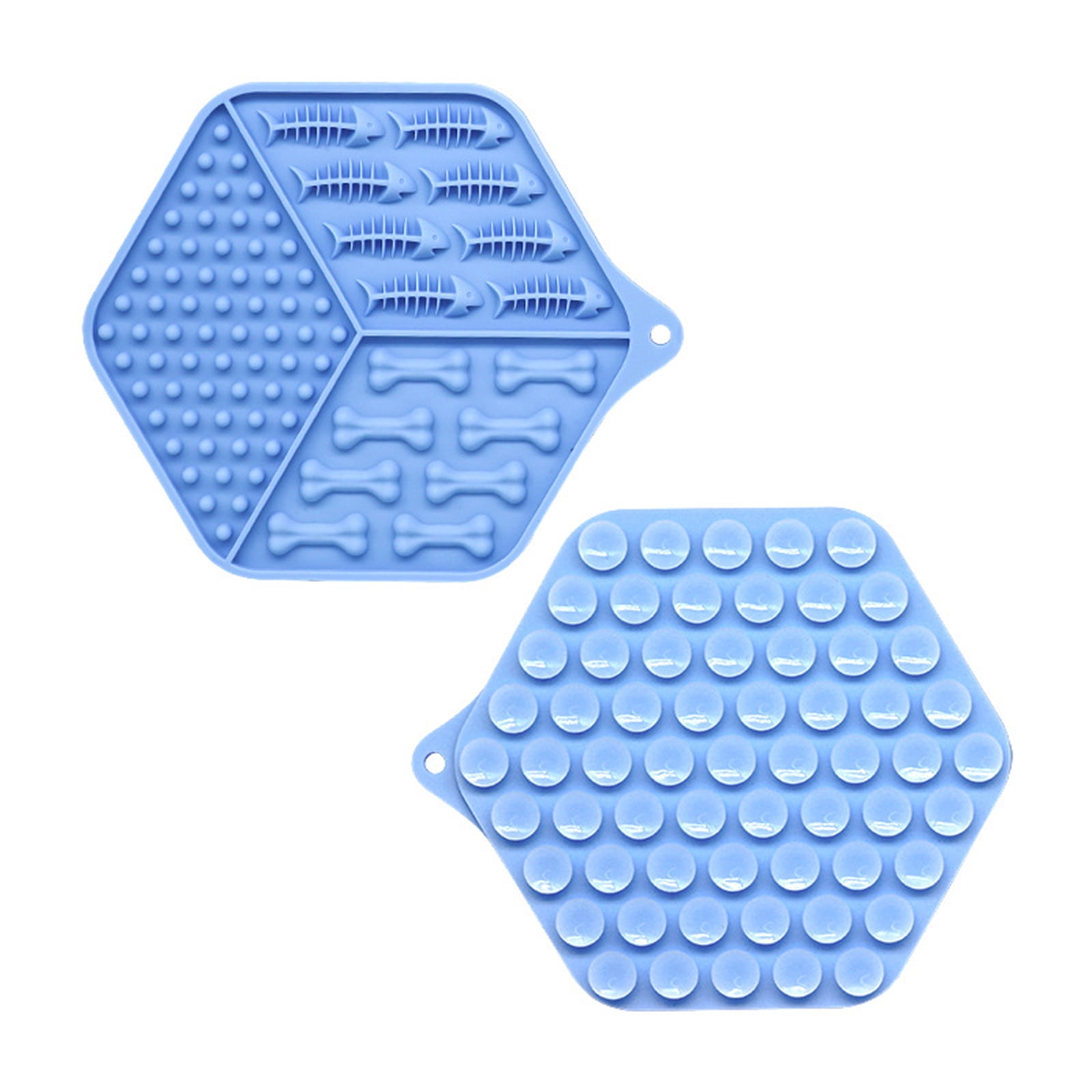 AOZBZ Silicone Dog Bath Lick Pad Mat Suction Cup Pet Pet Slow Feeder