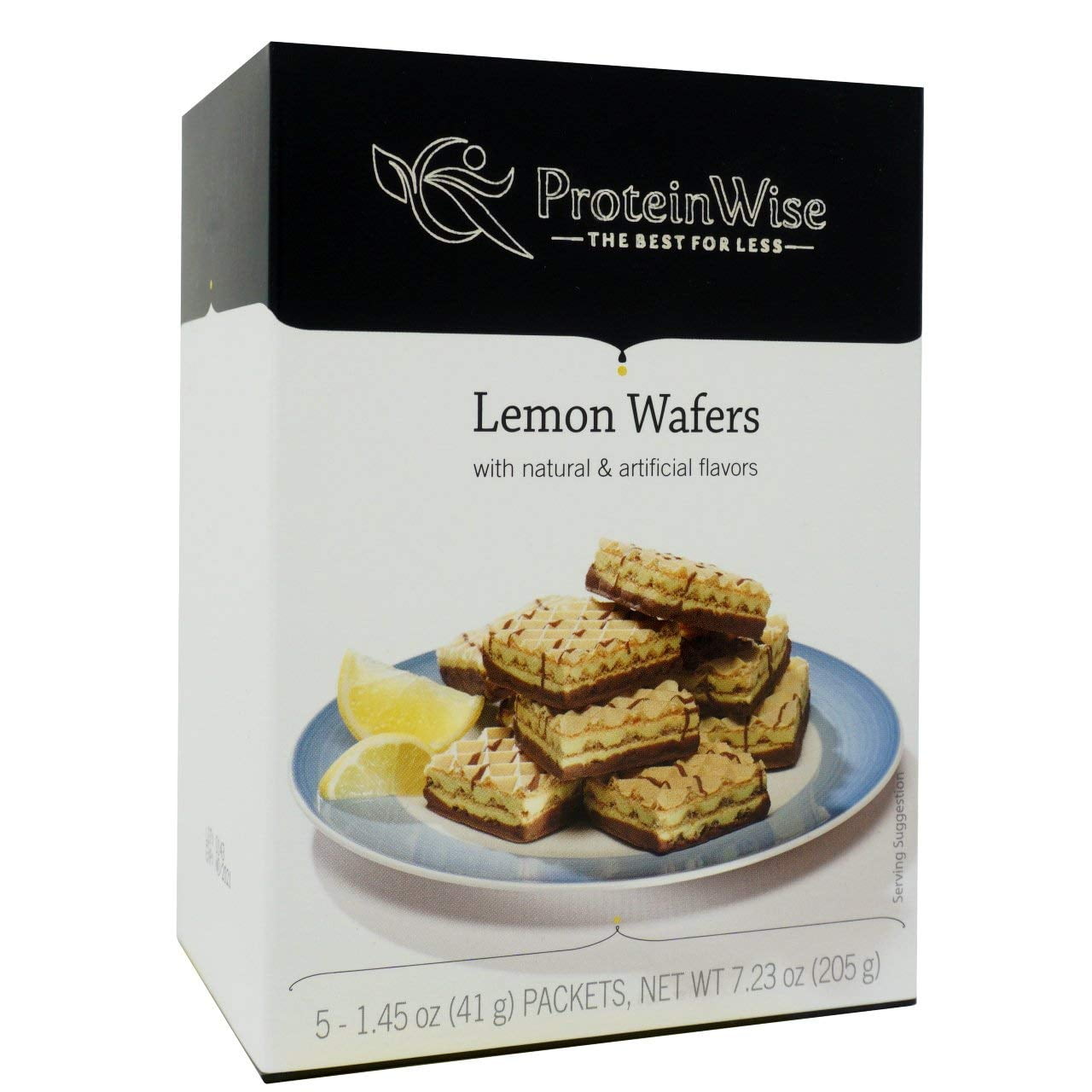  High Protein Wafers Lemon Low Carb Low Calorie Diet Healthy Snacks 