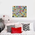 thumbnail image 4 of Lsque Cute Dogs Collage Print Wall Art – Decorative Picture for Living Room, Bedroom, and Office (Horizontal), 4 of 6