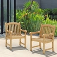 thumbnail image 5 of Amazonia Oceanfront 7-Piece Teak Wood 100% FSC Rectangular Patio Dining Set, 5 of 10