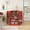 Red, variant on Spaco Kitchen Sideboard Cabinet with Double Doors & 5-Tier Shelving, Large Kitchen Storage Cabinet, Pantry Cabinet for Indoor as Kitchen, Bar, Dining Room, Red