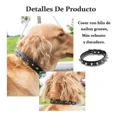 thumbnail image 4 of Collar Para Perros Y Gatos Medianos Con Picos De Metal Color Amarillo Tamaño Del Collar S, 4 of 6