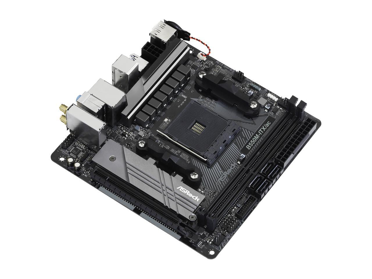 Compact and Powerful: ASRock B550M-ITXAC Mini ITX Dominican
