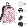 thumbnail image 2 of Yiaed Lilies Flowers Print Lightweight Backpack Travel Backpacks Hiking Daypack for Women Men, 2 of 5