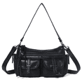 thumbnail image 2 of Angel Kiss Hobo Purses for Women Crossbody Shoulder Bag Ladies Multi Pocket Handbags with Adjustable Shoulder Strap | Soft Vegan Leather, 2 of 5