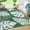Green and White, variant on Yesfashion Carpets Area Rugs Washable 9'*12' Outdoor Reversible Mat Modern Plastic Straw Area Rug Floor Mat for Picnic Beach Camping,Green White Green and White 9*12ft