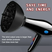 KPLFUNK Universal Hair Diffuser Attachment Professional Hair Dryer Diffuser for Curly and Natural Wavy Hair