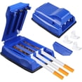 thumbnail image 1 of Máquina para liar cigarrillos, máquina de llenado de tubos para hacer tabaco con tubo manual para enrollar cigarrillos de tres tubos JM MX-0137712FYD, 1 of 5