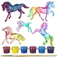 thumbnail image 1 of Breyer Horses Stablemates Suncatcher Horses Craft Set | Juego de 5 piezas | Escala 1:32 | Breyer Breyer, 1 of 2