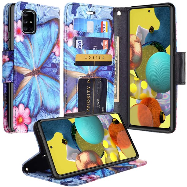 Case for Samsung Galaxy A71 5G Leather Flip Pouch Wallet Case Cover