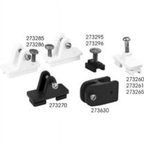 Sea Dog Line 354-2736301 Curved Windshield Hinge - Black