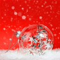 thumbnail image 3 of 24 Uds Bolas de Navidad Rellenables de PláStico Transparente 8Cm DIY Adorno de áRbol de Navidad DecoracióN Manualidades, 3 of 5