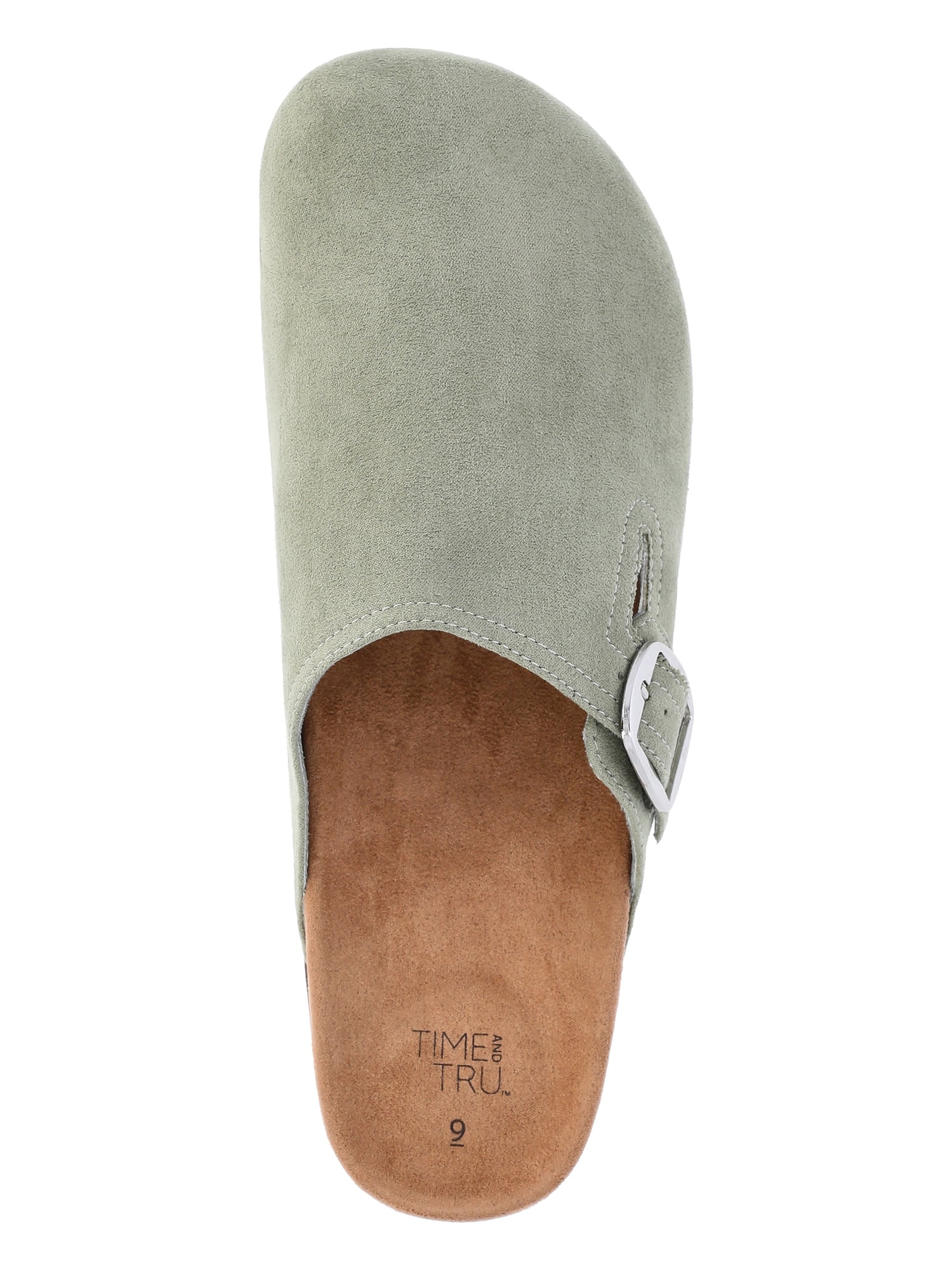 Time and Tru Women's Buckle Clogs