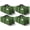 Olive Green, variant on Supports 200lbs Heavy Duty Moving Bags - Strong Zipper & Wrap-Around Handles - Water-Resistant Storage Totes, Durable Alternative to Moving Boxes - 8 Pack - Semi-Transparent