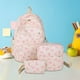 thumbnail image 3 of Amzcrzy Caja De Almacenamiento De Adornos, Conjunto De Bolso De Mano Con Lazo De Tres Piezas Para Mujer, Conjunto Versátil De Gran Capacidad Que Incluye Mochila, Bolso De Hombro Y Bolso De Mano, Cont, 3 of 5