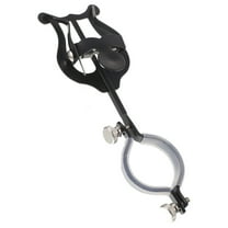 FRCOLOR Portable Clarinet Music Holder With Adjustable Clip For Marching Band Performances Lightweight Saxophone Sheet Music Clip For Flute And Trumpet Musicians
