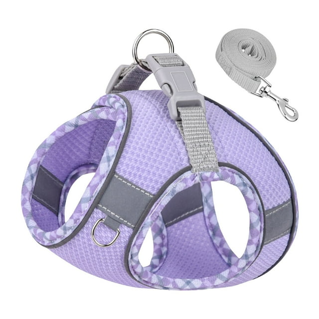 SXcggal 1 PCS Dog Harness For Small Medium Large Dogs No Pull Puppy Harness And Leash Set Dog Harness For Walking Running Training Small Dog Harness Medium Dog Harness Cute Practical Pet Accessories