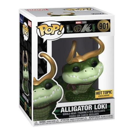 Funko Pop！ Alligator Loki #901 Avengers Vinyl Figure w/Protector Hot...