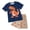 Summer set26-Navy, variant on UAYOTSE Boys Short Set 2 Piece Active Clothing Set for Toddlers Short Sleeve Tee and Pull on Short for Kids,Sizes 11-12 Years