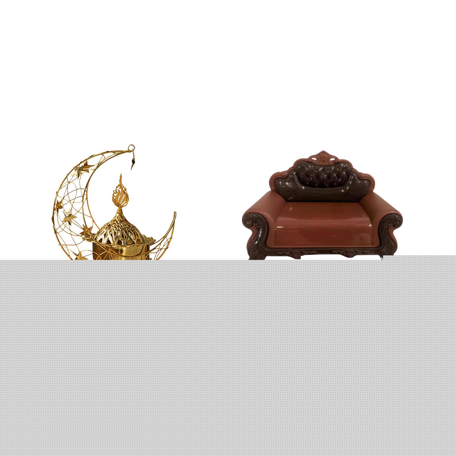 thumbnail image 1 of Quemador de incienso árabe,Quemador de incienso árabe de Oriente Medio,Sofá en miniatura para muñecas,Muebles de casa de muñecas,modelo de sofá europeo,decoración,Modelo de silla, 1 of 8