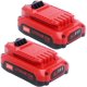 thumbnail image 1 of Paquete de 2 Baterías 20V CMCB202 Compatibles con Crafts*man V20 Batería de Ion de Litio CMCB202-2 CMCB201 CMCB204, Compatibles con Crafts*man 20V Max V20 Series Tools, 1 of 10