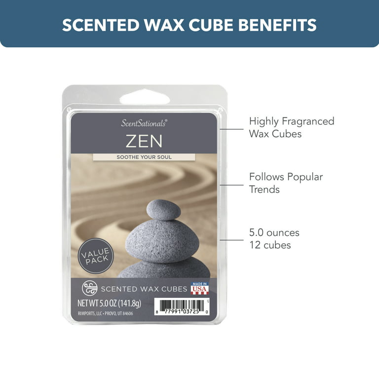Scentsationals Zen Scented Wax Melts - 5 oz