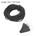 thumbnail image 2 of Uxcell Raffia Paper Craft Rope Packing Rope 10.9 Yards Twisted Paper Black, 2 of 5