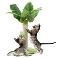 thumbnail image 1 of Poste rascador para gatos perfecl con bola colgante Verde 25cm, 1 of 8