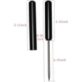 thumbnail image 2 of Aluminum Alloy Ice Picks, Ice Crusher Ice Chisel Removal Pick Ice Tool with Aluminum Safety Alloy Cover for Restaurant Bar Bartender Home Kitchen (Black), 2 of 6