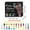 24pc, variant on Tarmeek Dual Tip Acrylic Marker Pens for Nail Art, 24 Colors Fine Tip Professional Nail Art Pens Set for Manicure DIY Design, Easy to Use Drawing Kit