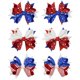 thumbnail image 2 of 12 horquillas para el pelo con diseño de bandera y estrellas del Día de la Independencia para niñas (colores surtidos), 2 of 5