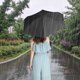 thumbnail image 5 of Sombrilla portátil, diseño mini plegable, ligera y compacta, protección UV, ideal para viajes de mujeres, refugio para días de lluvia, pequeña cápsula., 5 of 8