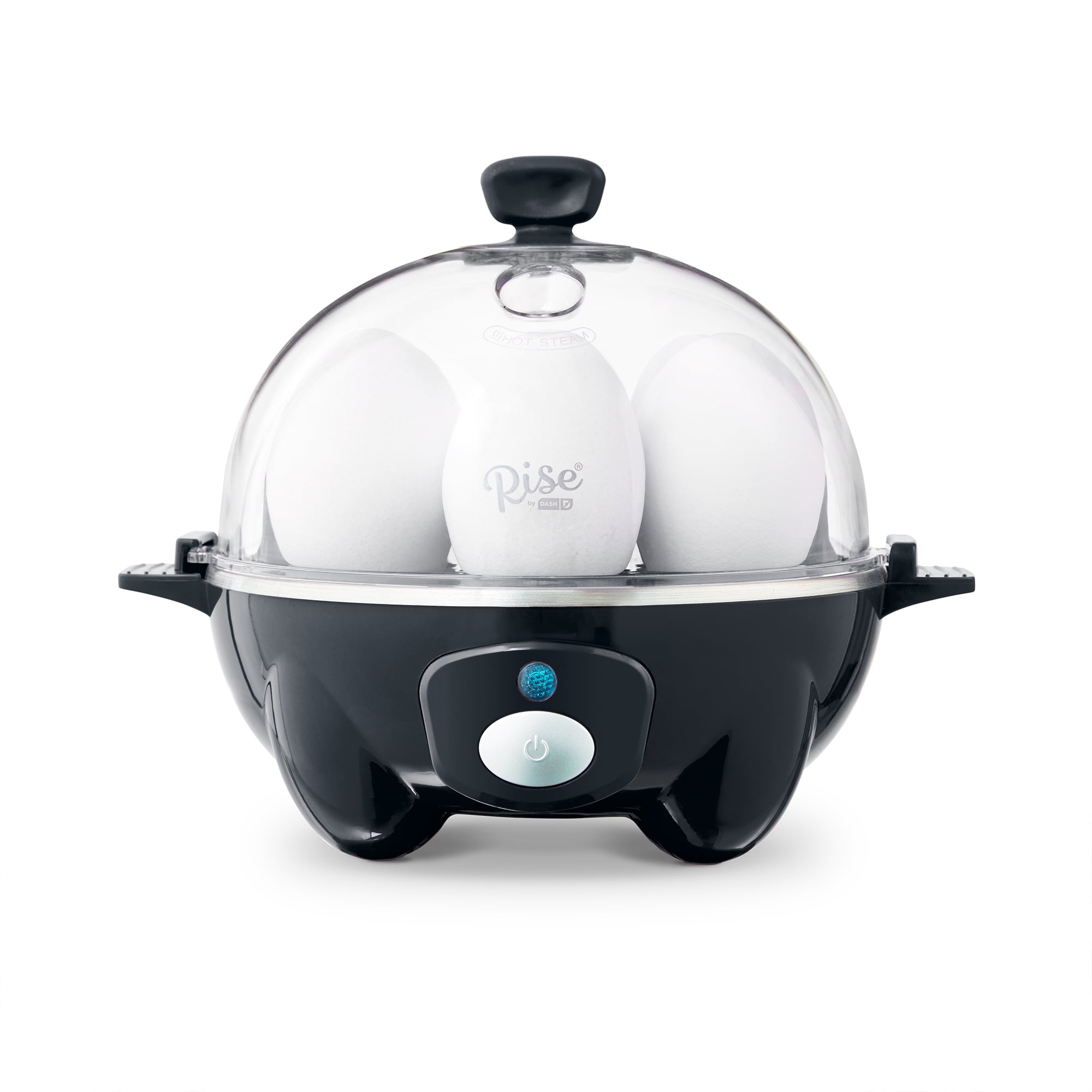 Rise By Dash Egg Cooker 7 Egg Capacity Electric Egg Cooker for Hard Boiled Eggs, Soft Boiled