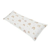 Boho Rainbow Body Pillow Case by Sweet Jojo Designs