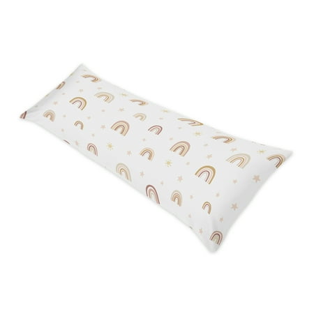 Boho Rainbow Body Pillow Case by Sweet Jojo Designs