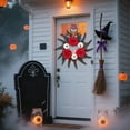 thumbnail image 3 of SIfdSeng Get it Fast Black Wreath for Halloween Gothic Hanging Door Wall Floral Arrangement, 3 of 4