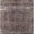 thumbnail image 1 of Ahgly Company Indoor Square Mid-Century Modern Coffee Brown Oriental Area Rugs, 6' Square, 1 of 6
