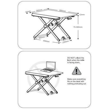 Liveditor Standing Desk Converter Standup Ergonomic Height