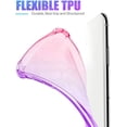 thumbnail image 3 of KOMI Case for Pixel 6 Pro Case,Pixel 6 XL Cute Case Girls, Gradient Slim Anti Scratch Soft TPU Phone Cover Shockproof Protective Case for Google Pixel 6 Pro (Pink/Purple), 3 of 5